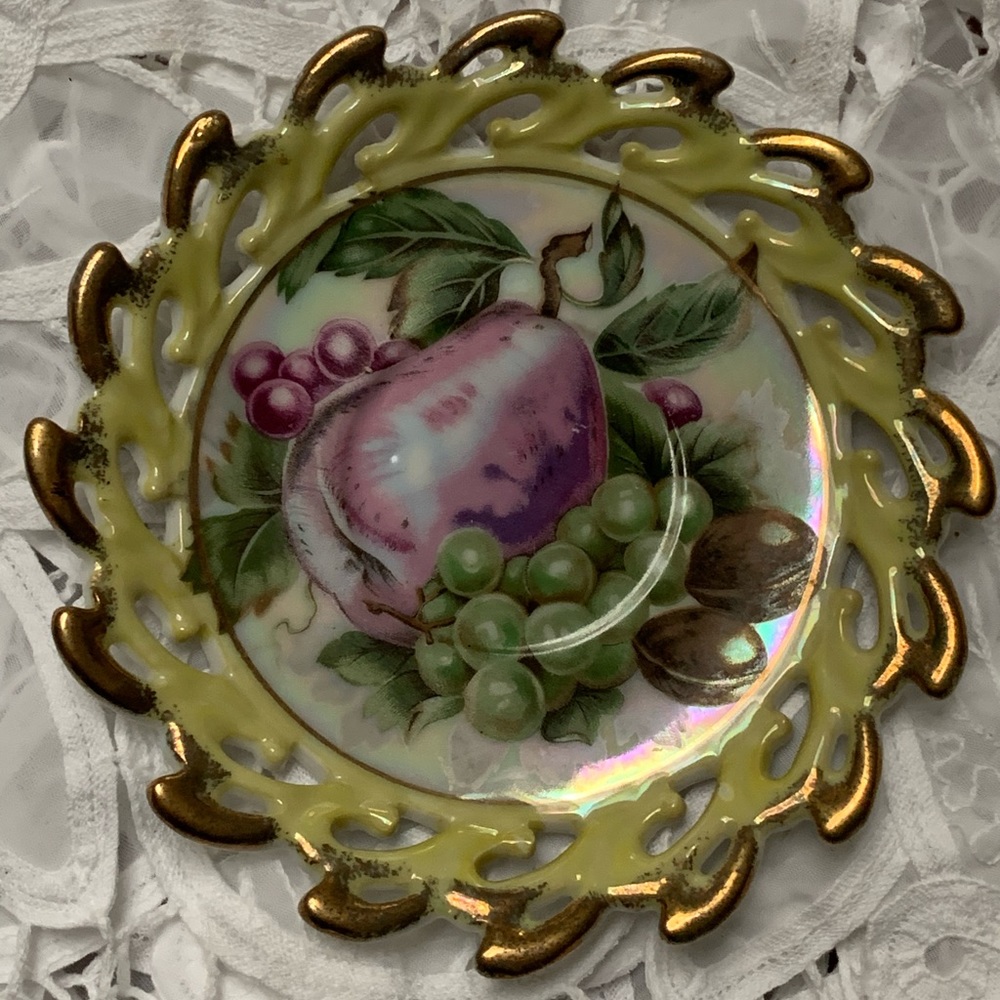 Vintage plate made in Japan